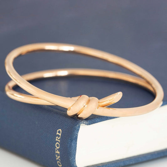 Knot Bangle by Tiffany & Co. (Rose Gold)